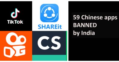 china apps banned in india